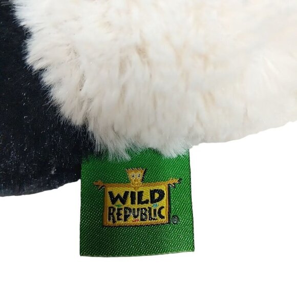 Wild Republic Panda Bear Black White Stuffed Animal - Picture 6 of 7